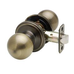 Ball Knob In Antique Brass