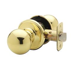 Ball Knob In Polished Brass