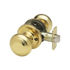 Colonial Knob In Polished Brass
