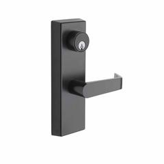 Commercial Non-Handed Exterior Escutcheon Keyed Entry Lever In Oil Rubbed Bronze