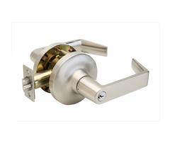 Commercial Non-Handed Grade 1 Security Storeroom Lever In Satin Stainless