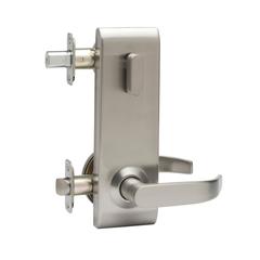 Commercial Non-Handed One Point Locking Interconnected Lock In Satin Stainless