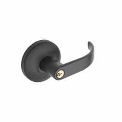 Commercial Non-Handed Storeroom Exterior Trim For Panic Exit Device Lever In Oil Rubbed Bronze