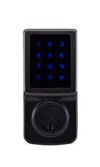 Fashion Series Z-Wave Electronic Deadbolt In Tuscan Bronze