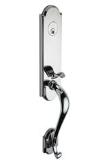 Traditional Handleset In Polished Stainless