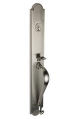 Traditional Handleset In Satin Stainless